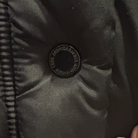 Abercrombie & Fitch Men's Black Puffer Jacket - Picture 6 of 9